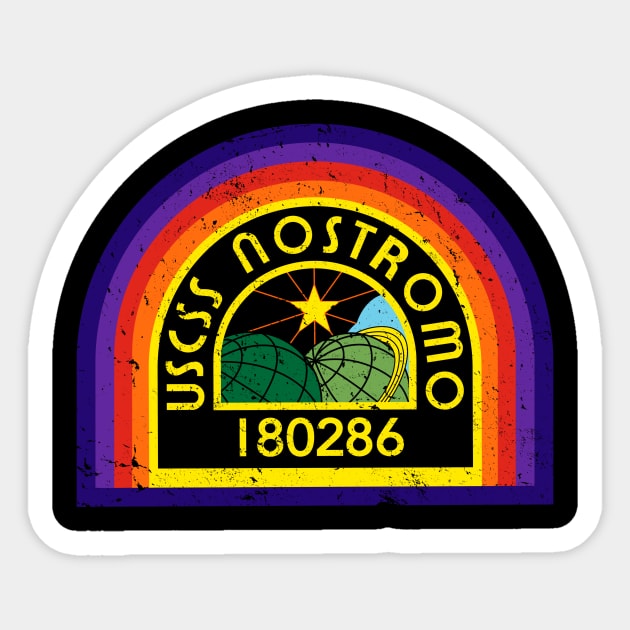 USCSS Nostromo Crew Sticker by DrMonekers